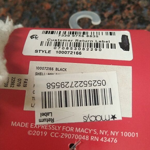 Charter Club Slipper Socks..Uggs Wannabes - Picture 2 of 5